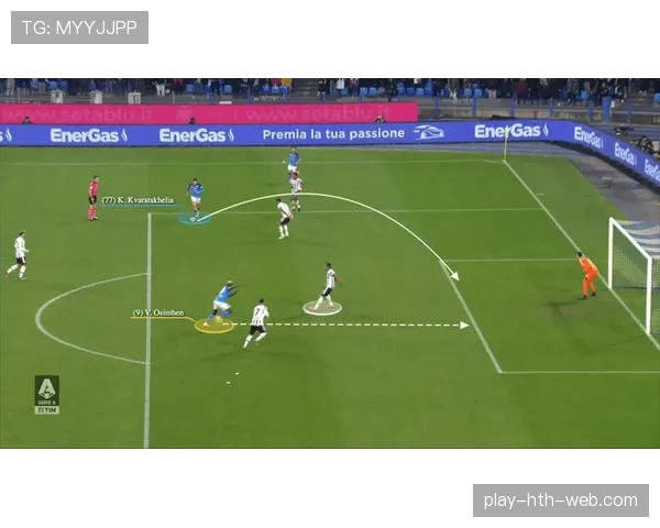 奥斯梅恩的无球跑动如何构建纵深威胁？